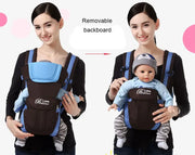 Baby Sling Carrier, 4-in-1 Ergonomic Baby Backpack Carrier