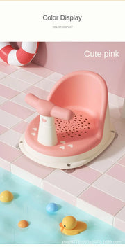 Children's Shower Seat Portable Shower Stand for Newborns