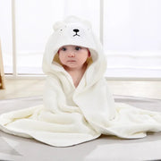 Cartoon Animal Baby Hooded Bath Towels