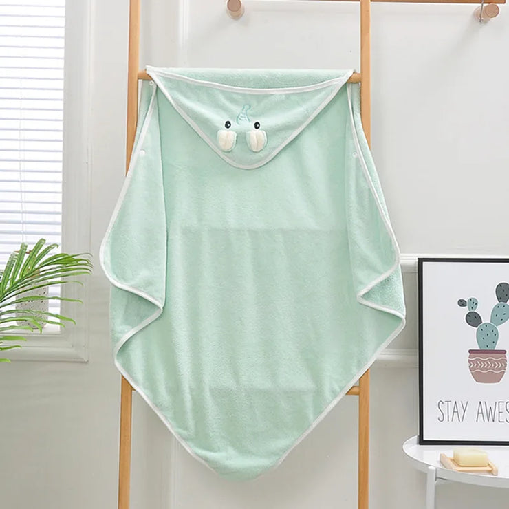 Super Soft Bath Towel Blanket Warm Sleeping Swaddle Wrap for Infant Boys Girls