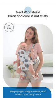 Baby Carrier Front Carry Horizontal Waist Stool Adjustable Ergonomic
