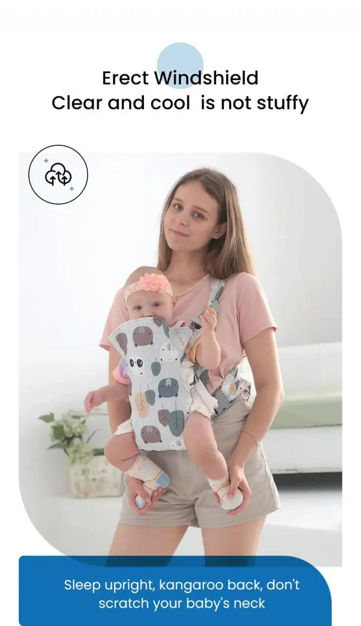 Baby Carrier Front Carry Horizontal Waist Stool Adjustable Ergonomic
