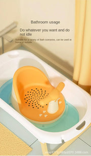 Children's Shower Seat Portable Shower Stand for Newborns