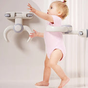 Wall-mounted bath stand