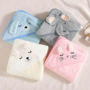 Super Soft Bath Towel Blanket Warm Sleeping Swaddle Wrap for Infant Boys Girls