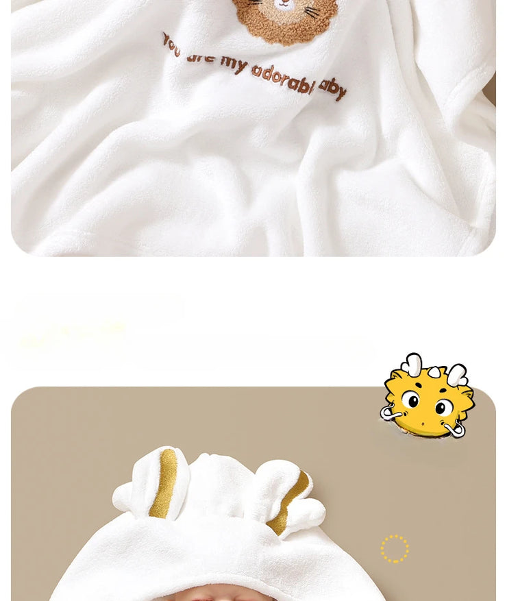 Baby Hooded Bath Towel for Toddler Newborn