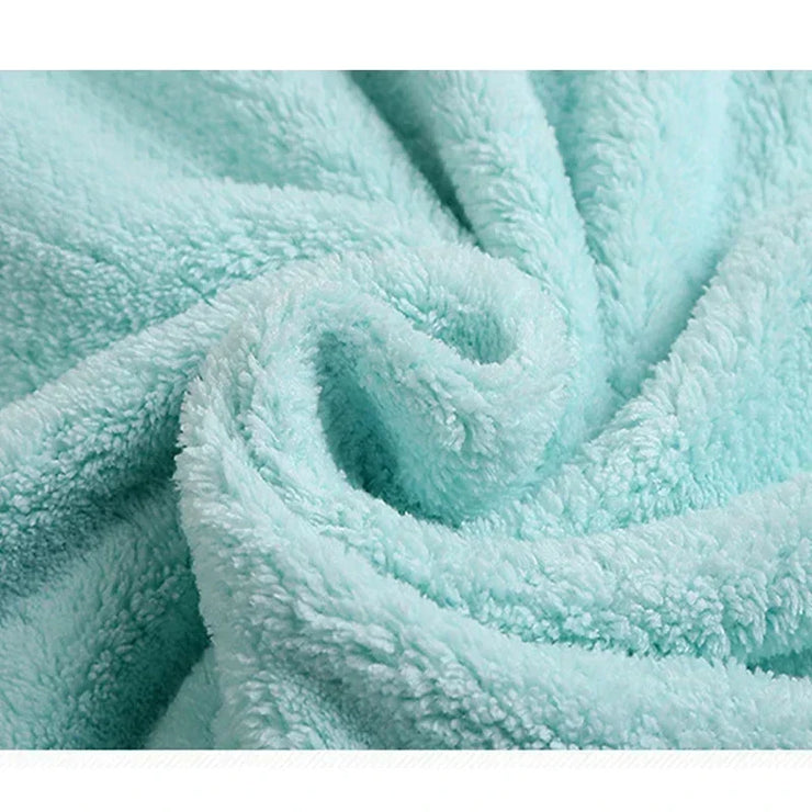 Super Soft Bath Towel Blanket Warm Sleeping Swaddle Wrap for Infant Boys Girls