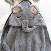 Baby Hooded Bath Towels Cartoon Animal