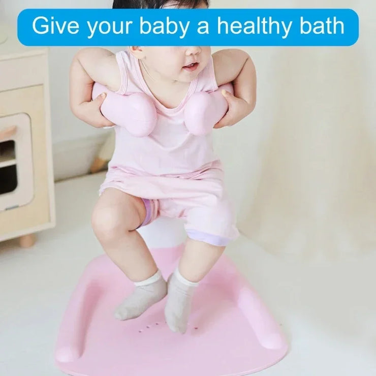 Portable Baby Standing Bath Rack Shower