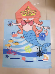 Baby Bath Towel Kids Beach Towel with Hood Boys Girls Hooded