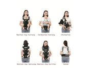 Baby Carrier, 6-in-1 Baby Carrier