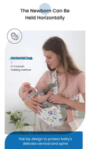 Baby Carrier Front Carry Horizontal Waist Stool Adjustable Ergonomic