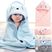 Baby Hooded Bath Towels Cartoon Animal