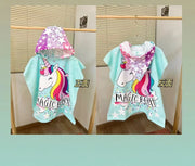 Baby Bath Towel Kids Beach Towel with Hood Boys Girls Hooded