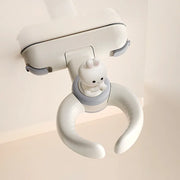 Wall-mounted bath stand