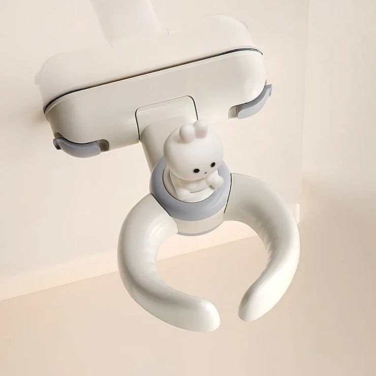 Wall-mounted bath stand