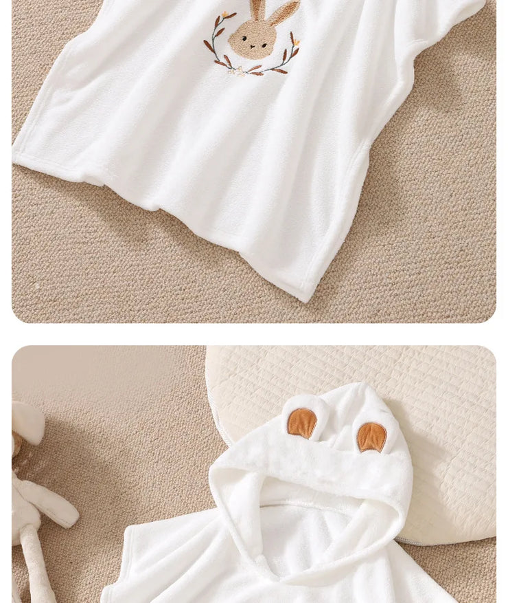 Baby Hooded Bath Towel for Toddler Newborn