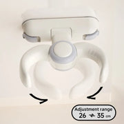 Wall-mounted bath stand