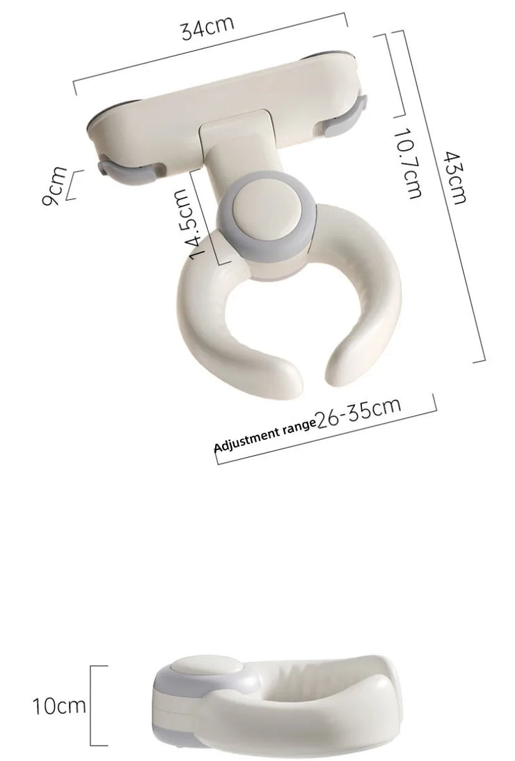 Wall-mounted bath stand