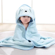 Cartoon Animal Baby Hooded Bath Towels