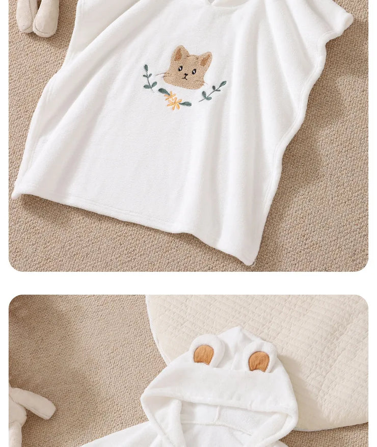 Baby Hooded Bath Towel for Toddler Newborn