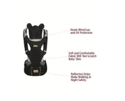 Baby Carrier, 6-in-1 Baby Carrier