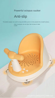 Children's Shower Seat Portable Shower Stand for Newborns
