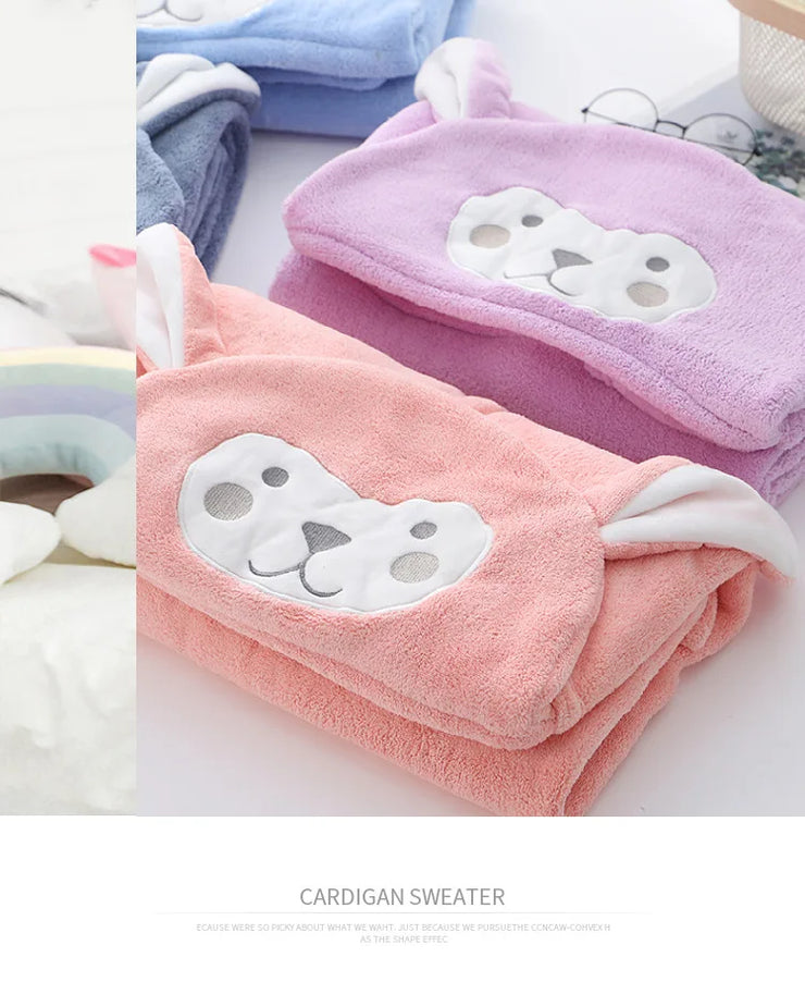 New Fashion Baby Hooded Towels Soft Bath Towel