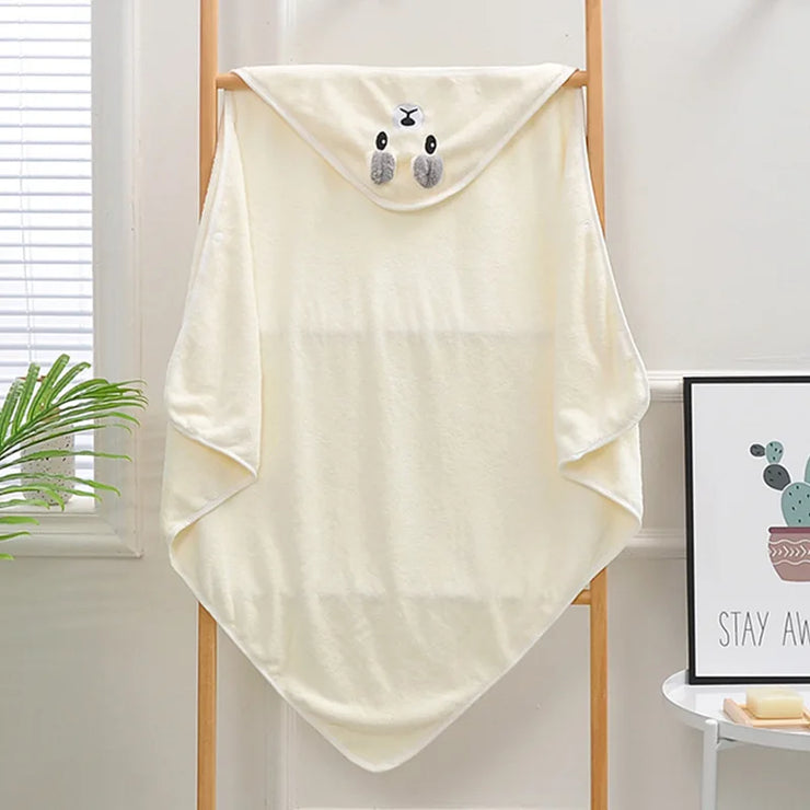 Super Soft Bath Towel Blanket Warm Sleeping Swaddle Wrap for Infant Boys Girls