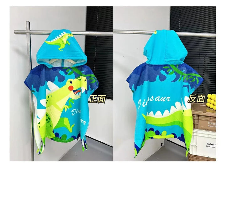 Baby Bath Towel Kids Beach Towel with Hood Boys Girls Hooded