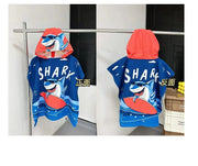 Baby Bath Towel Kids Beach Towel with Hood Boys Girls Hooded