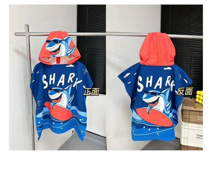 Baby Bath Towel Kids Beach Towel with Hood Boys Girls Hooded