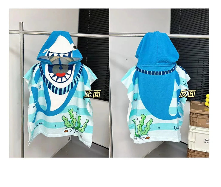 Baby Bath Towel Kids Beach Towel with Hood Boys Girls Hooded