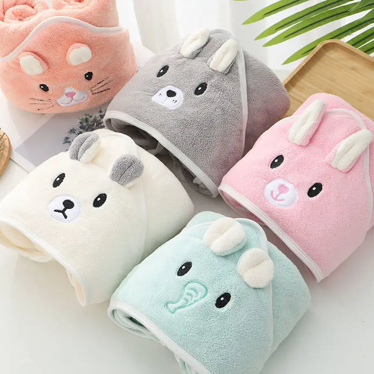Super Soft Bath Towel Blanket Warm Sleeping Swaddle Wrap for Infant Boys Girls