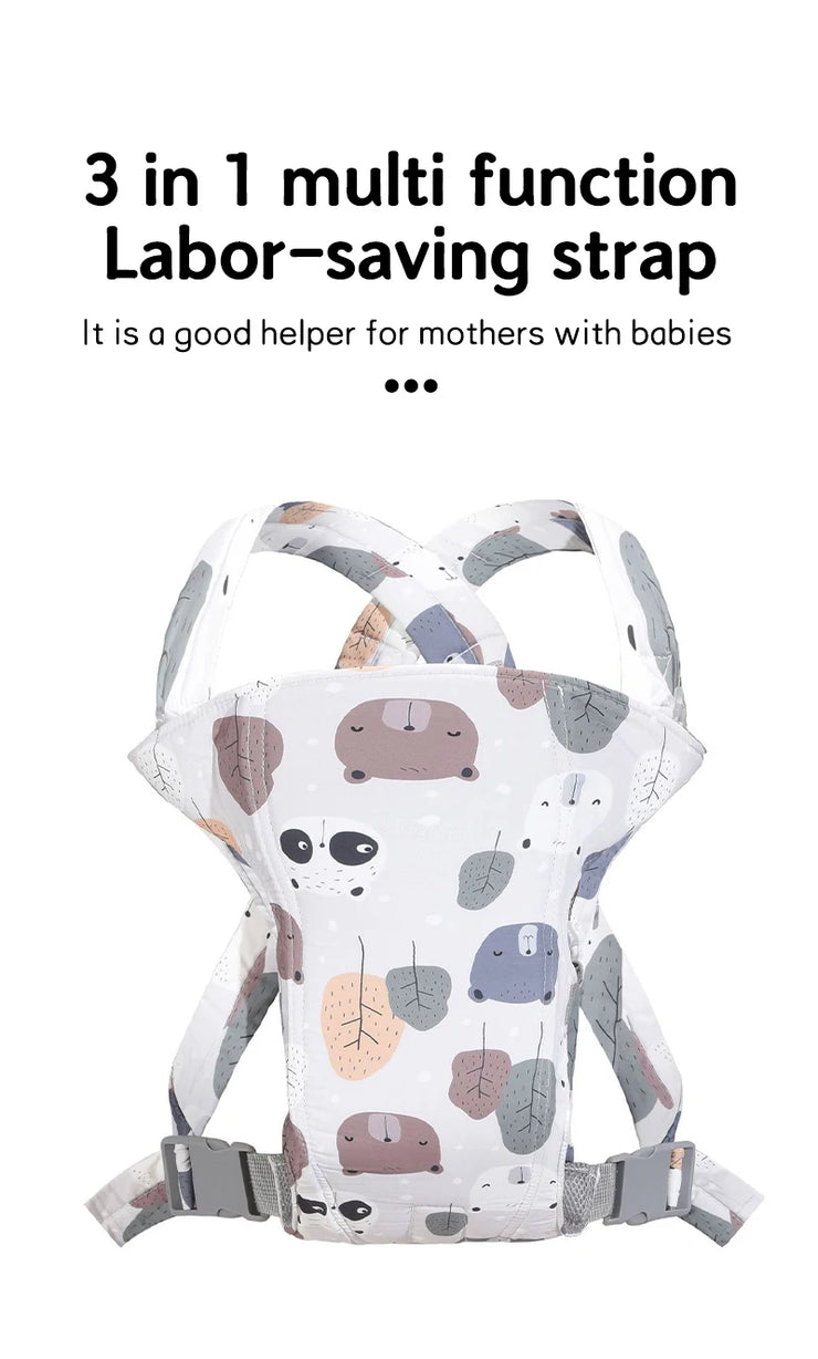 0-36 Months Ergonomic Baby Carrier Lightweight