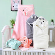 Baby Hooded Bath Towels Cartoon Animal