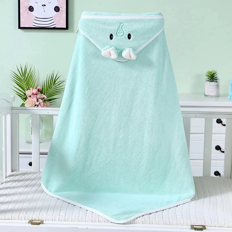Baby Hooded Bath Towels Cartoon Animal