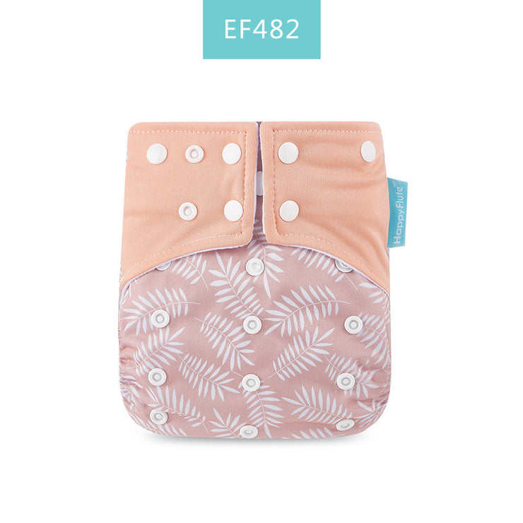 Happyflute Baby Cloth Diaper Waterproof Side