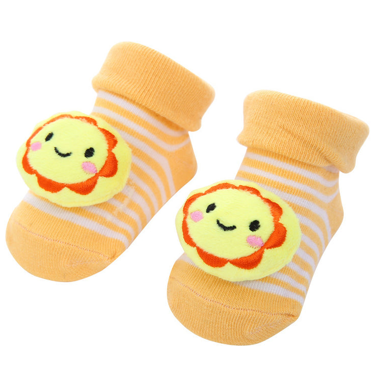 Cartoon Anti-Skid Baby Socks Doll Socks