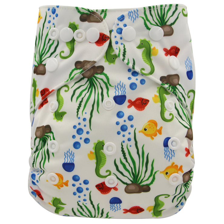 Washable Baby Cloth Diaper Breathable Diaper Pants