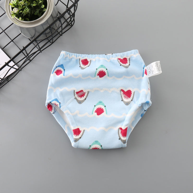 New Baby Training Pants 6-layer GauzeWashable Diaper Cotton Diaper