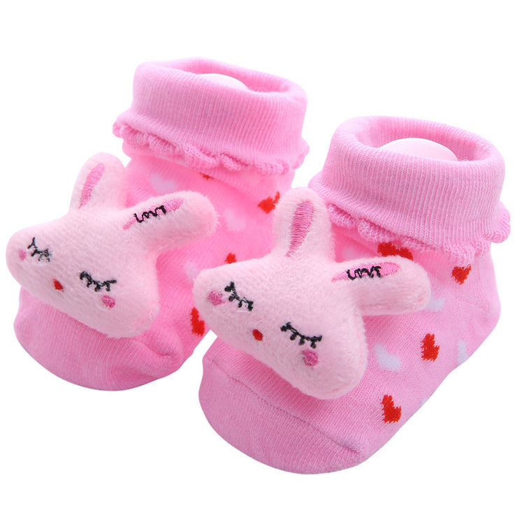 Cartoon Anti-Skid Baby Socks Doll Socks