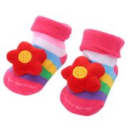 Cartoon Anti-Skid Baby Socks Doll Socks