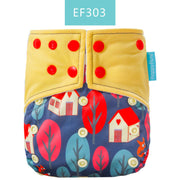 Happyflute Baby Cloth Diaper Waterproof Side