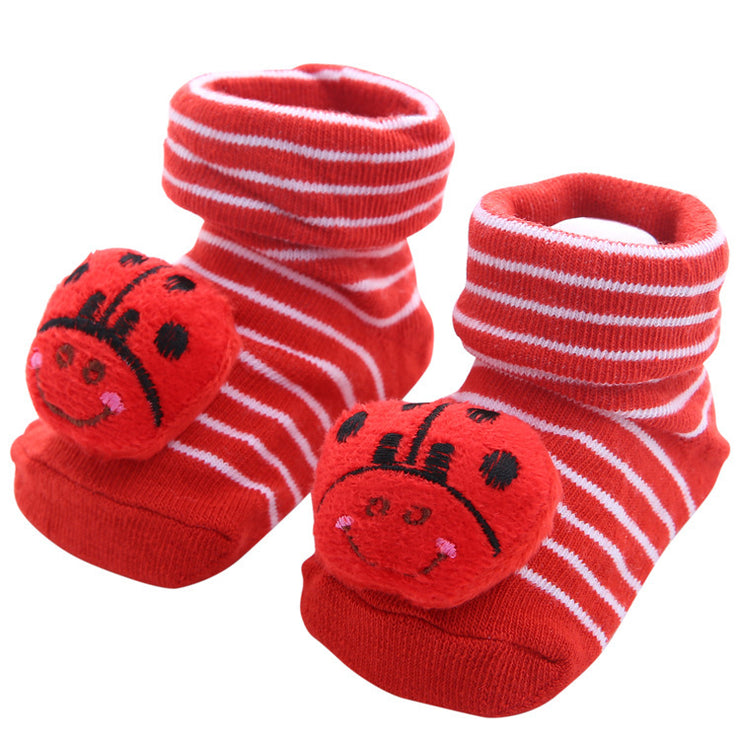 Cartoon Anti-Skid Baby Socks Doll Socks